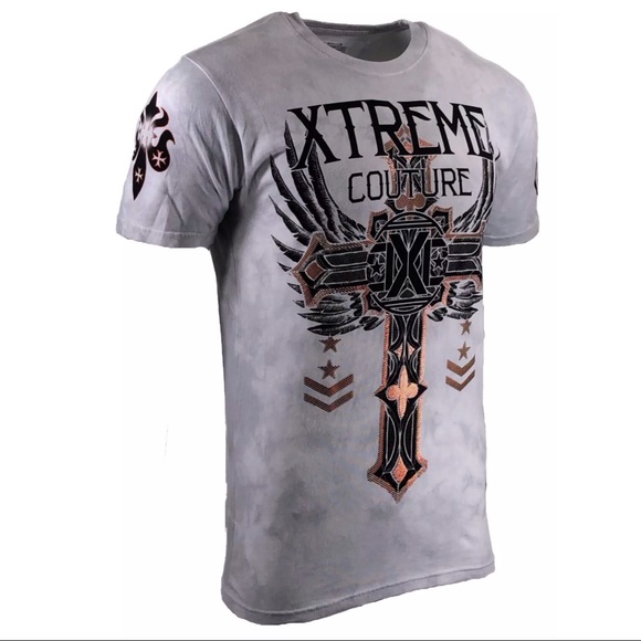XTREME COUTURE by AFFLICTION T-Shirt FAITH & TRUST - Picture 6 of 9